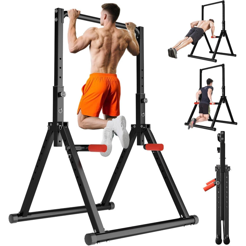 Foldable Multi‑Function Home Gym Power Tower