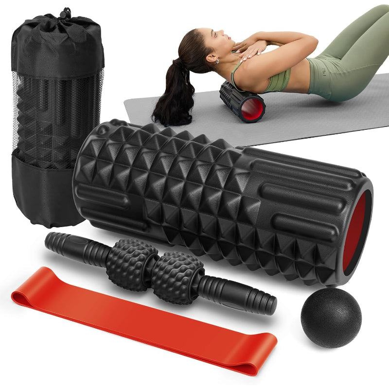 Muscle‑Recovery Deep Tissue Foam Roller Set