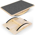 Wooden Non‑Slip Wobble Balance Board