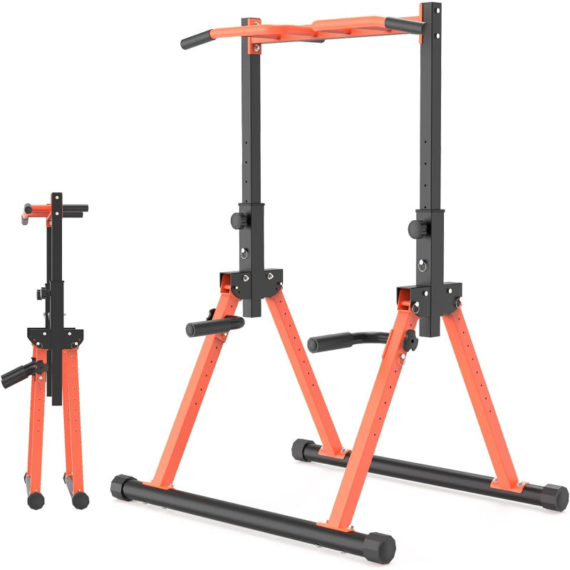 Foldable Adjustable Home Gym Power Tower Station