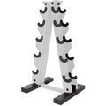 Compact Heavy‑Duty Hex Dumbbell Storage Rack