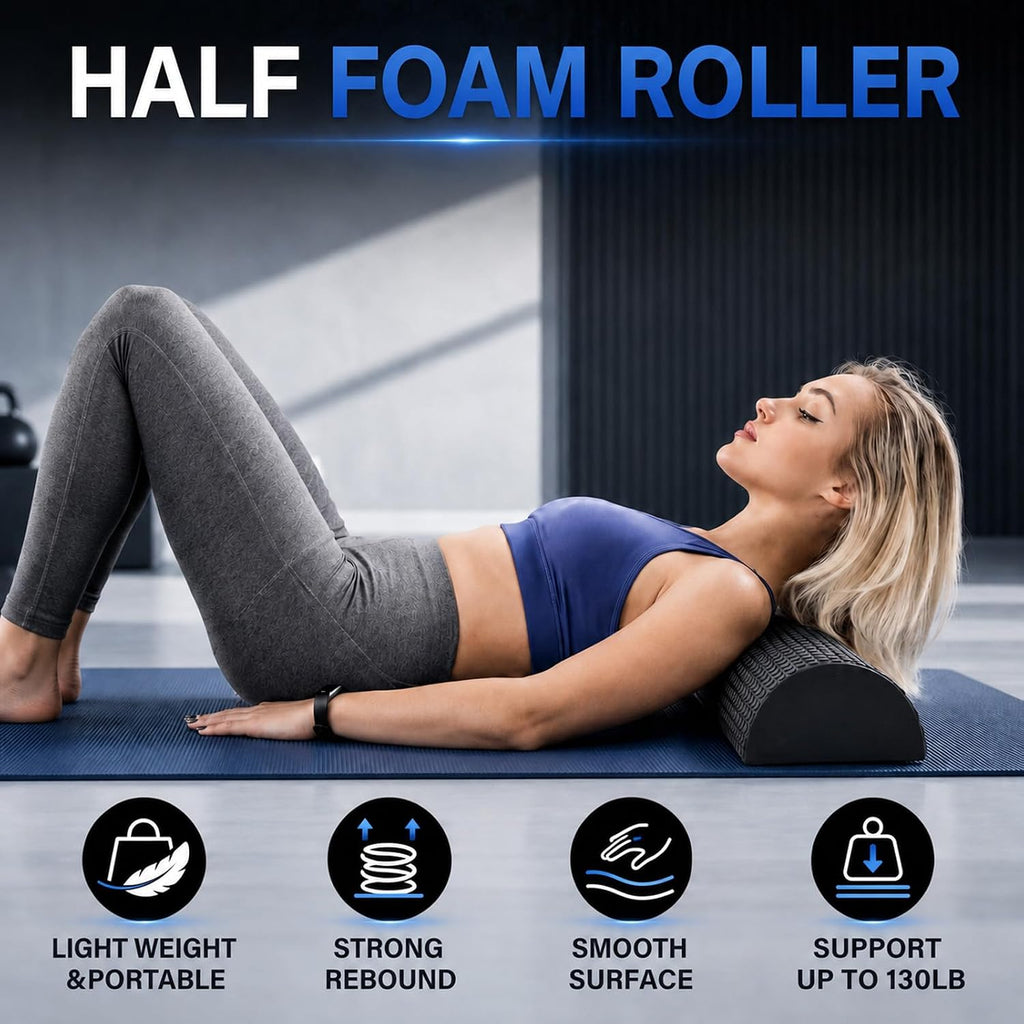 High‑Density Deep Tissue Foam Roller Kit