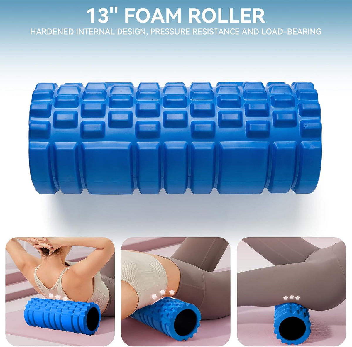 High‑Density Foam Roller Massage Set