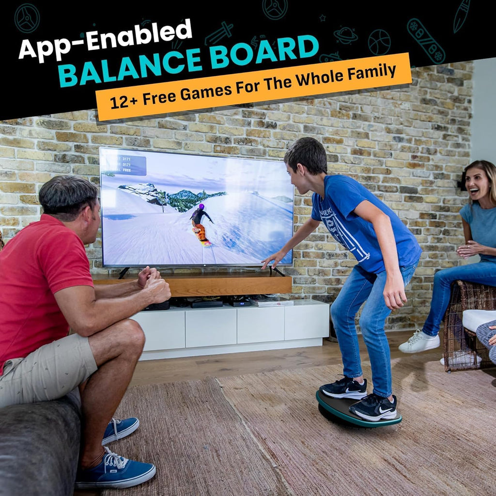 Bluetooth Smart App‑Enabled Balance Trainer Board