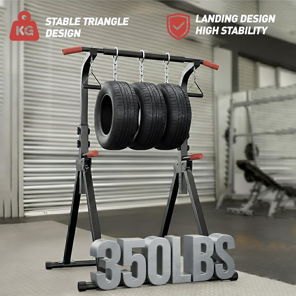 Free‑Standing Foldable Pull‑Up Power Tower Station