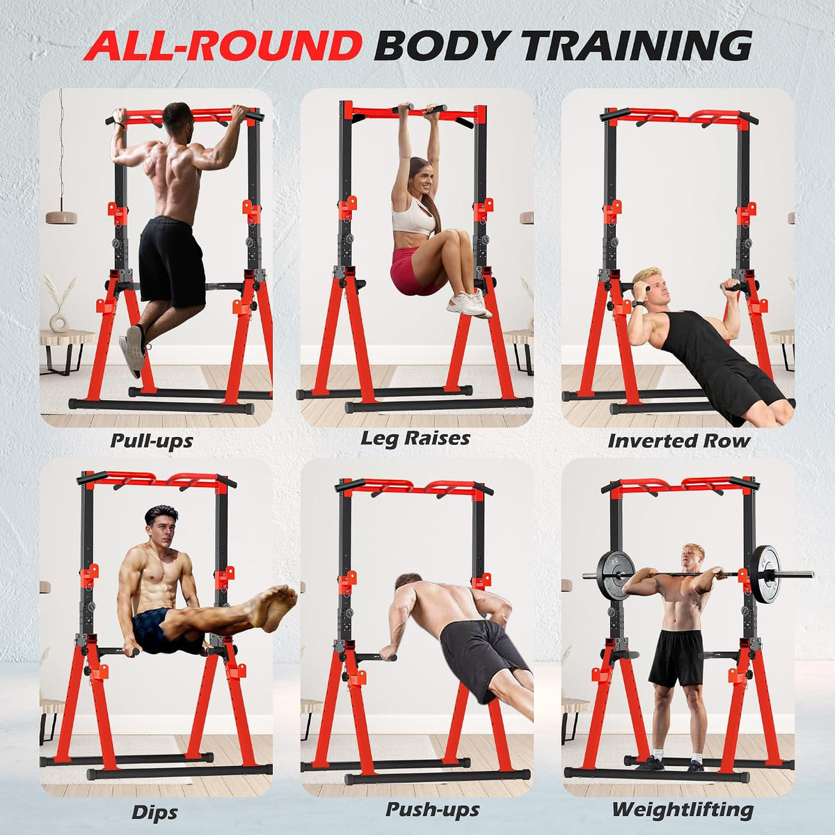 Free‑Standing Pull‑Up Power Tower Station