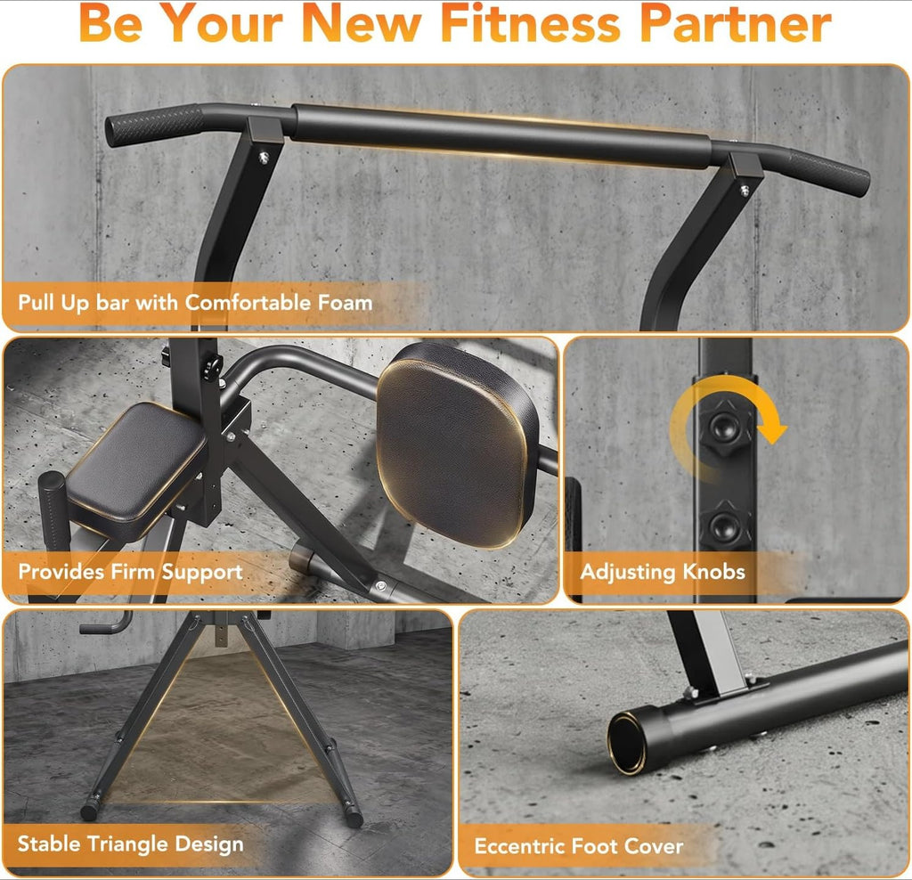 Foldable Multifunctional Home Gym Power Tower