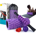 High‑Density Muscle Massage Foam Roller Set