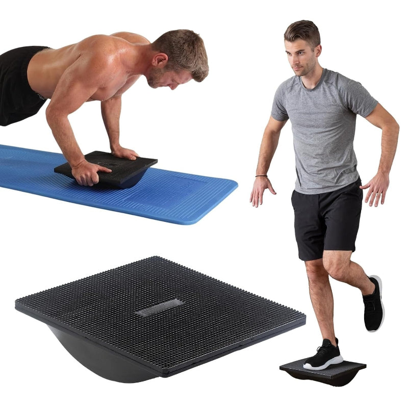Black Rocker Wobble Core Balance Trainer Board
