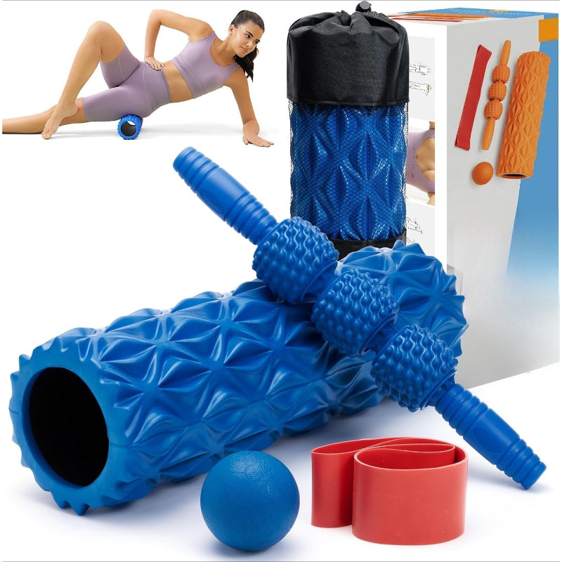 High‑Density Foam Roller Massage Kit