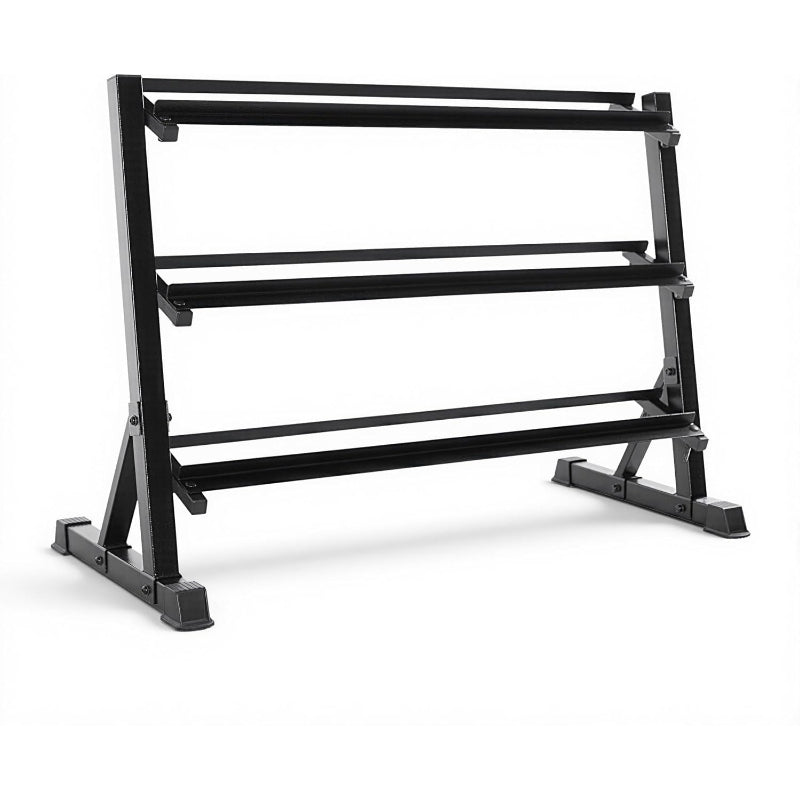 Heavy‑Duty Steel Hex Dumbbell Storage Rack