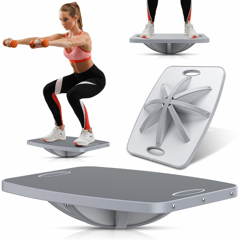 Wooden Balance Board for Fitness Therapy Training